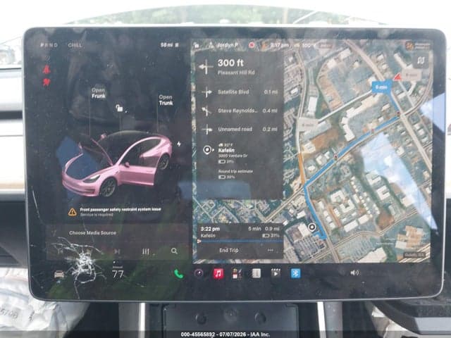 2019 TESLA MODEL 3 LONG RANGE/MID RANGE/STANDARD RANGE/STANDARD RANGE PLUS 7