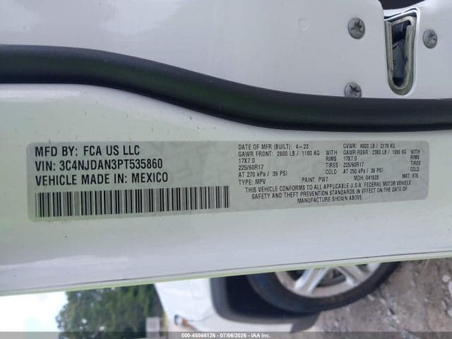 2023 JEEP COMPASS SPORT 4X4 9