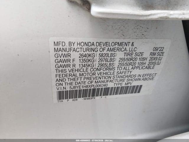 2023 ACURA MDX ADVANCE PACKAGE 9