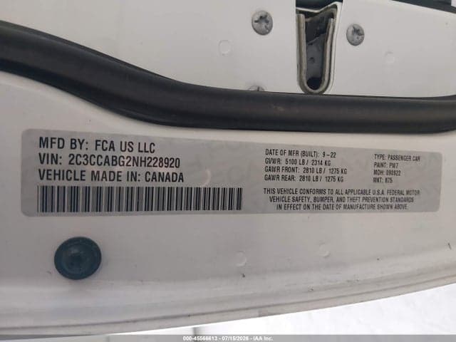 2022 CHRYSLER 300 S 9