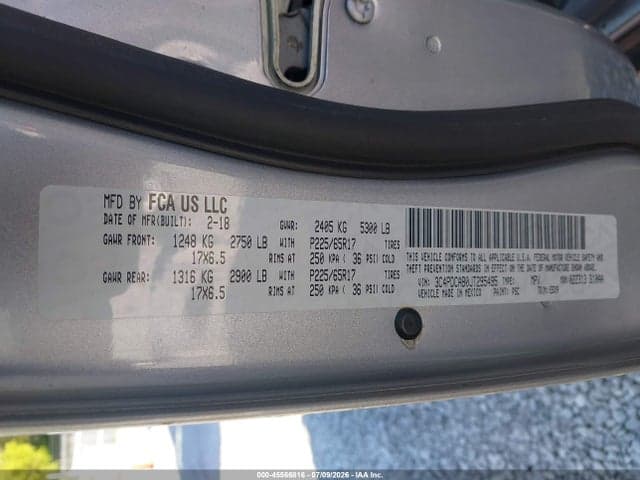 2018 DODGE JOURNEY SE 9