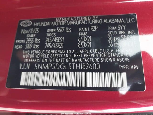 2026 HYUNDAI SANTA FE CALLIGRAPHY 9