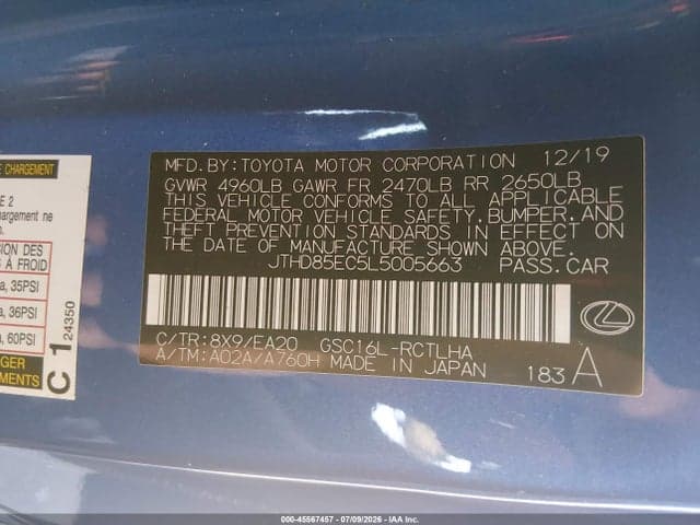 2020 LEXUS RC 300 9