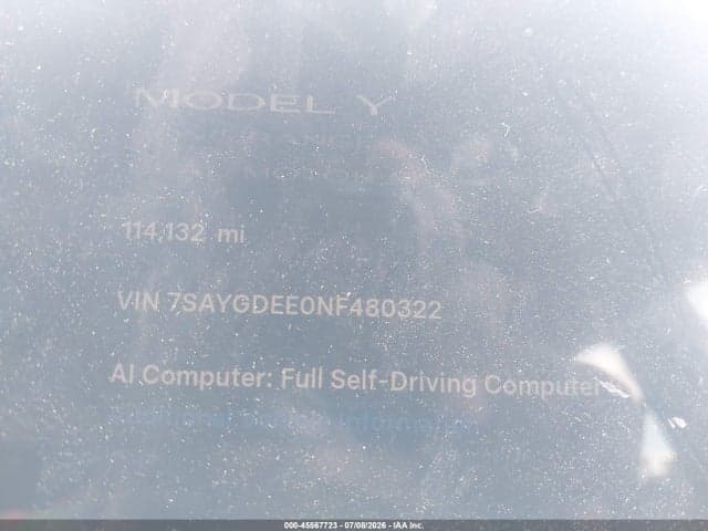 2022 TESLA MODEL Y LONG RANGE DUAL MOTOR ALL-WHEEL DRIVE 14