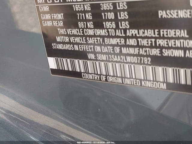 2020 MCLAREN 600LT 9