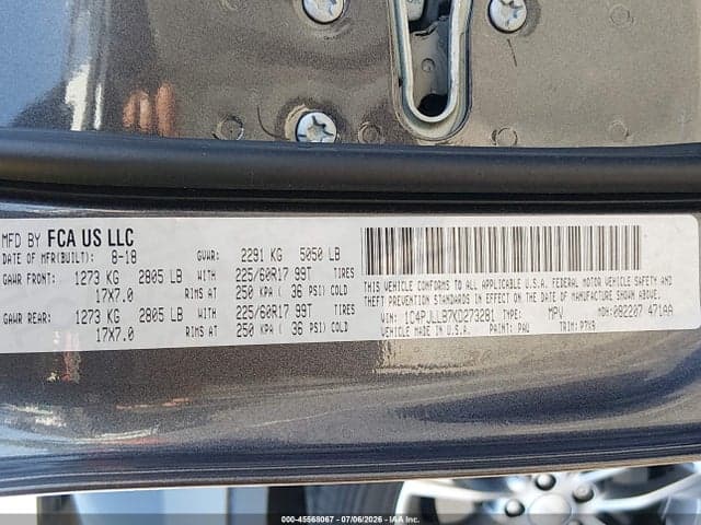 2019 JEEP CHEROKEE LATITUDE PLUS FWD 9