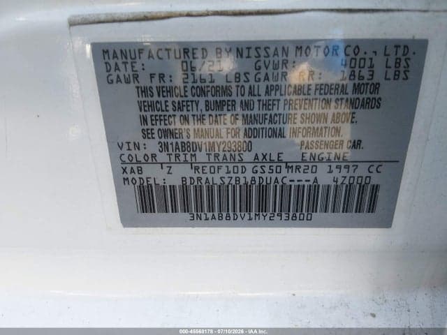 2021 NISSAN SENTRA SR XTRONIC CVT 9