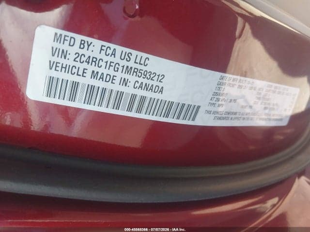 2021 CHRYSLER PACIFICA TOURING 9