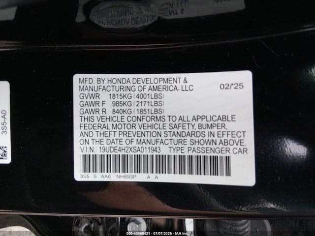 2025 ACURA INTEGRA 9