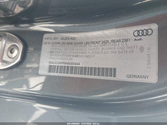 2017 AUDI A5 SPORT 9