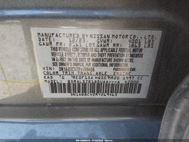 2024 NISSAN SENTRA SV XTRONIC CVT 9