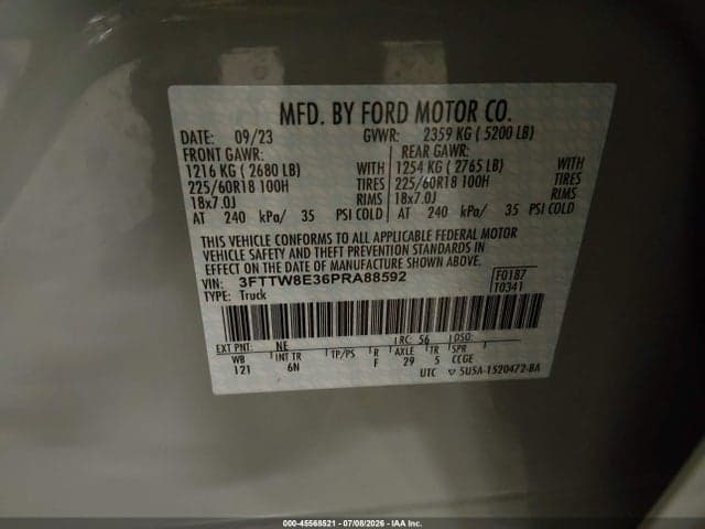 2023 FORD MAVERICK LARIAT 9
