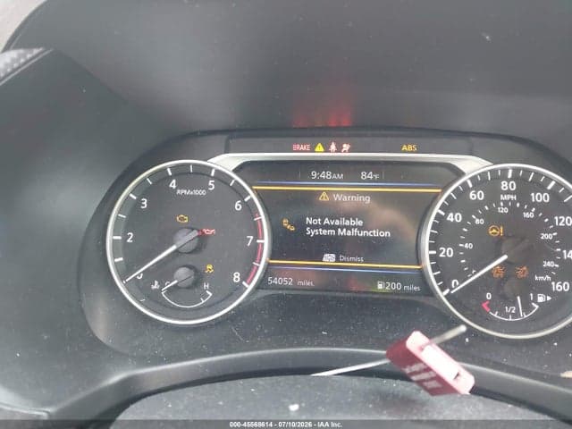 2020 NISSAN SENTRA SV XTRONIC CVT 7