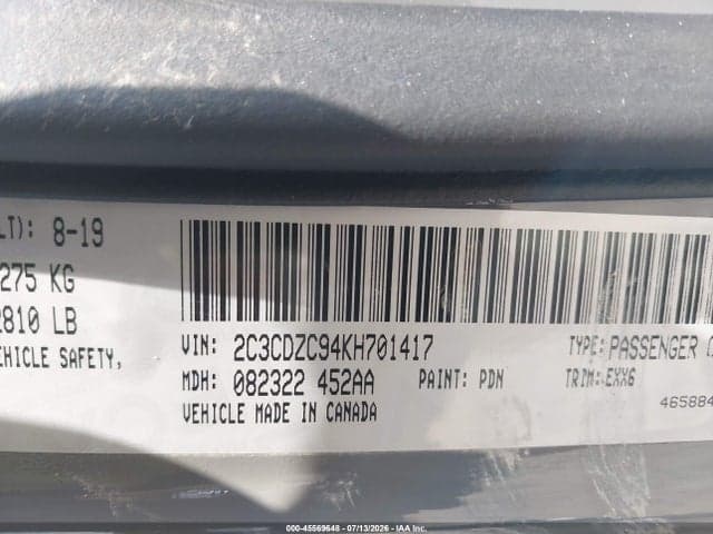 2019 DODGE CHALLENGER SRT HELLCAT 7