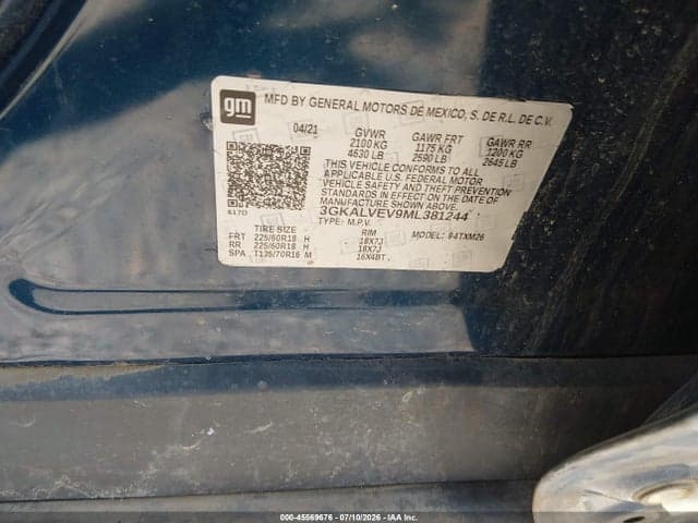 2021 GMC TERRAIN AWD SLT 9
