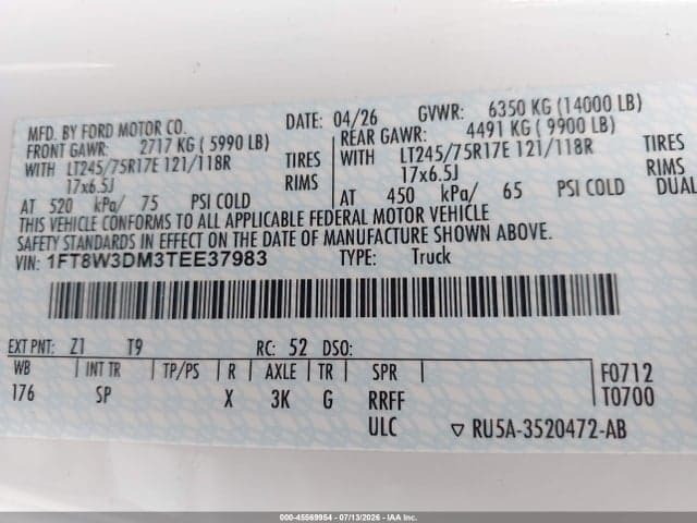 2026 FORD F-350 KING RANCH 9