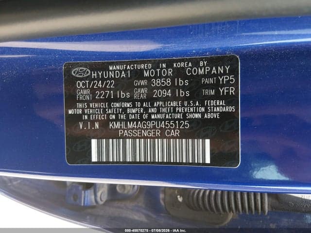 2023 HYUNDAI ELANTRA SEL 9