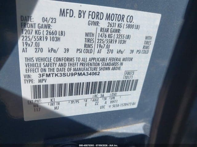 2023 FORD MUSTANG MACH-E PREMIUM 9