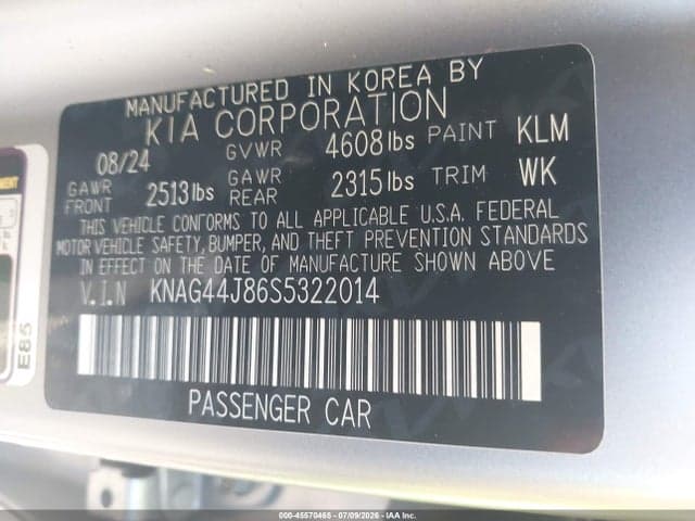 2025 KIA K5 GT 9