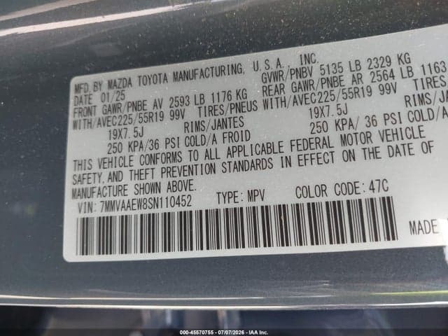 2025 MAZDA CX-50 HYBRID PREMIUM PLUS PACKAGE 9