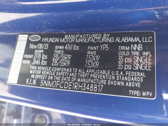 2024 HYUNDAI TUCSON SEL 9