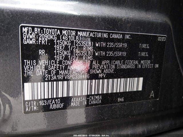 2023 TOYOTA RAV4 XLE PREMIUM 9