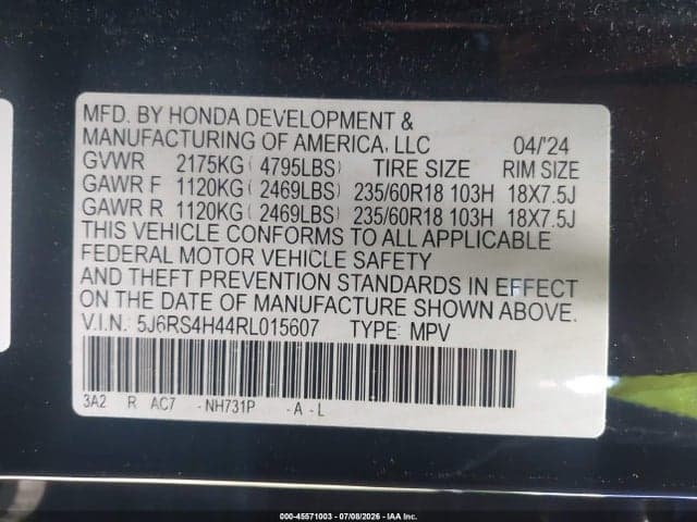 2024 HONDA CR-V EX AWD 9