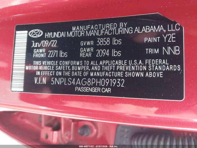 2023 HYUNDAI ELANTRA SEL 9