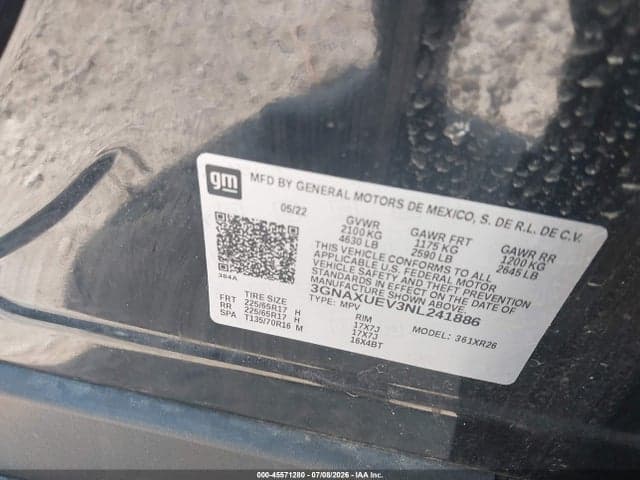 2022 CHEVROLET EQUINOX AWD LT 9