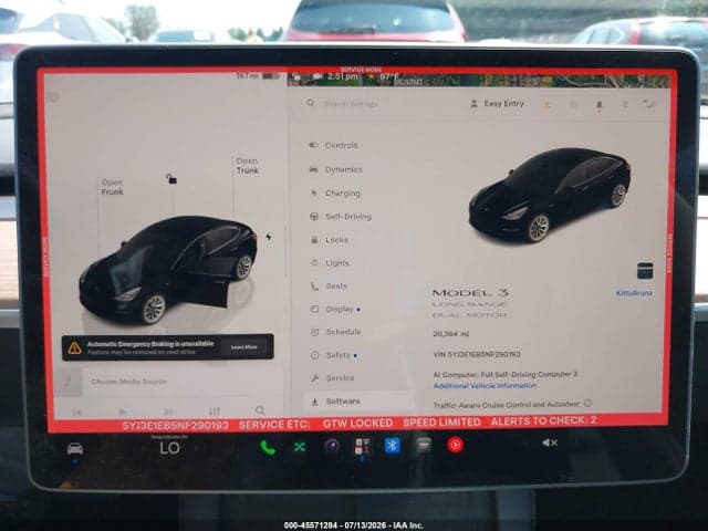 2022 TESLA MODEL 3 LONG RANGE DUAL MOTOR ALL-WHEEL DRIVE 7