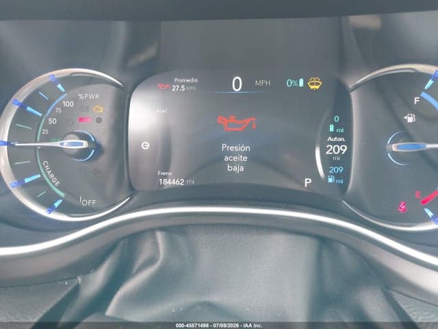 2018 CHRYSLER PACIFICA HYBRID LIMITED 7