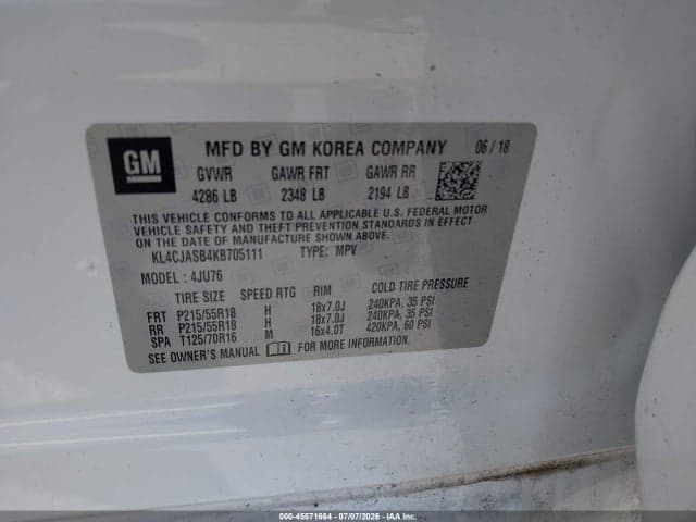 2019 BUICK ENCORE FWD PREFERRED 9