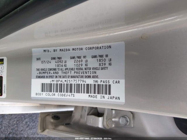 2025 MAZDA MAZDA3 2.5 S PREFERRED 9