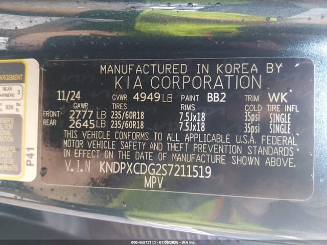 2025 KIA SPORTAGE HYBRID SX-PRESTIGE 9