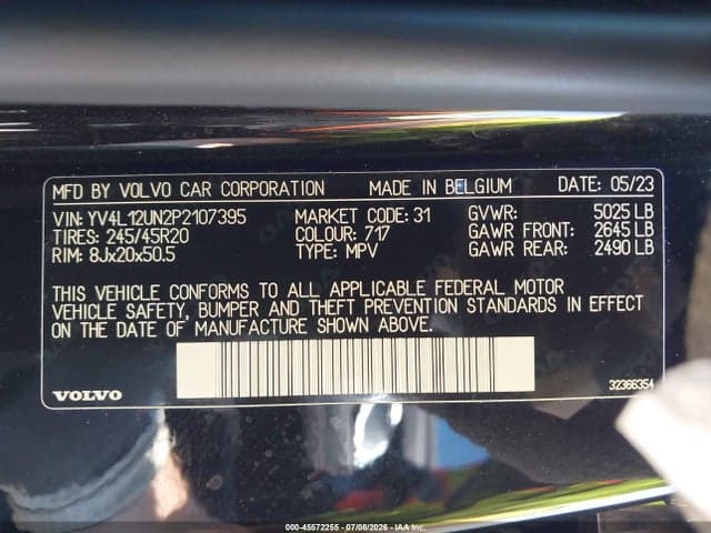 2023 VOLVO XC40 B5 PLUS BRIGHT THEME 9