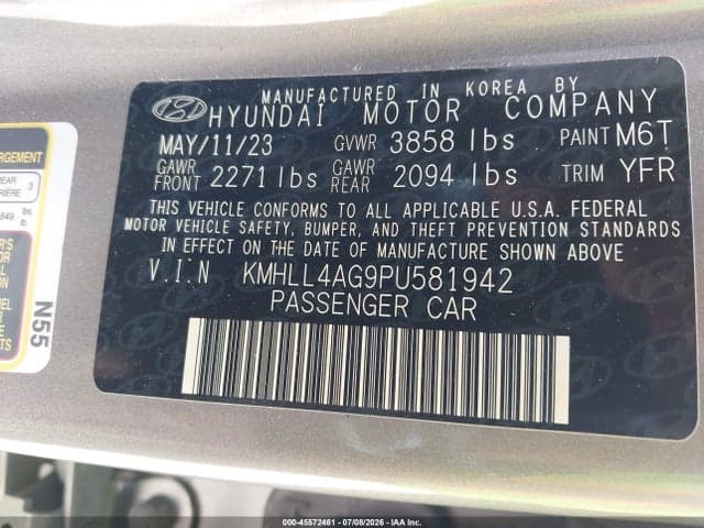 2023 HYUNDAI ELANTRA SE 9