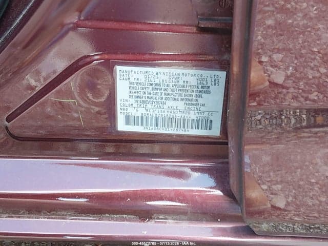 2025 NISSAN SENTRA SV 9