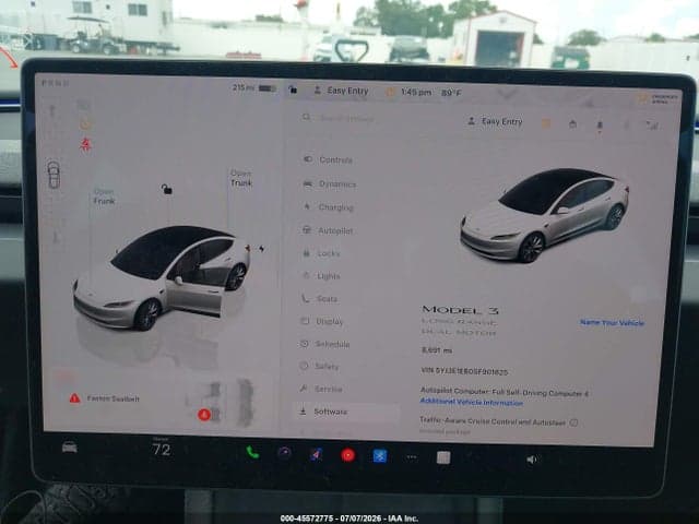 2025 TESLA MODEL 3 LONG RANGE ALL-WHEEL DRIVE 7