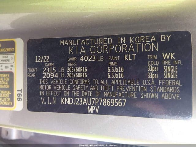 2023 KIA SOUL LX 9