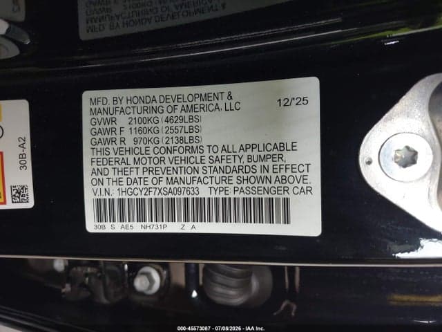 2025 HONDA ACCORD HYBRID SPORT-L 9