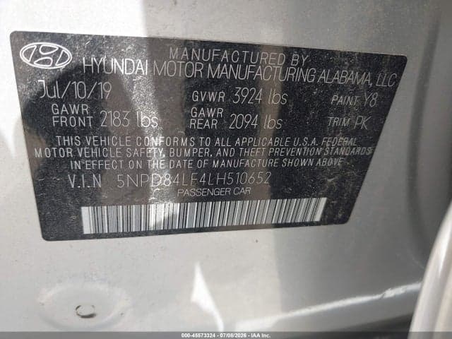 2020 HYUNDAI ELANTRA SEL 9