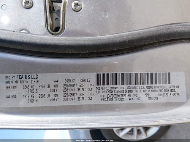 2019 DODGE JOURNEY SE 9