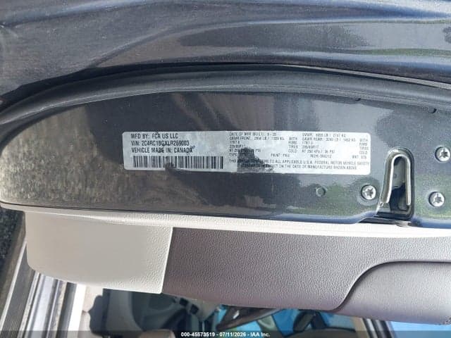 2020 CHRYSLER PACIFICA TOURING L 9