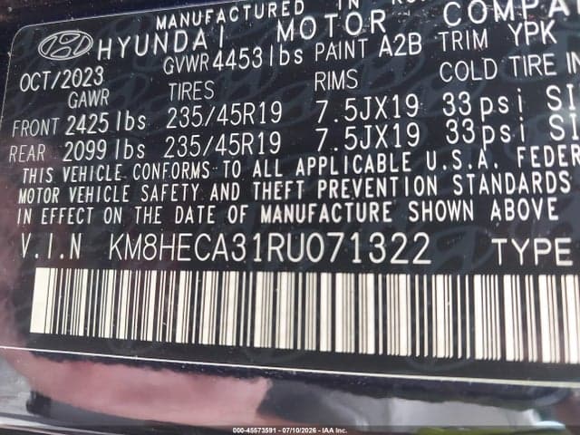 2024 HYUNDAI KONA LIMITED 9