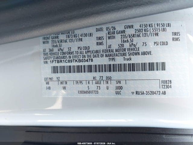 2026 FORD TRANSIT-250 9