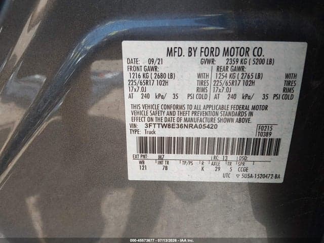 2022 FORD MAVERICK XLT 9