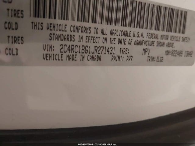 2018 CHRYSLER PACIFICA TOURING L 9