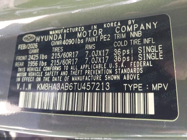 2026 HYUNDAI KONA SE 9