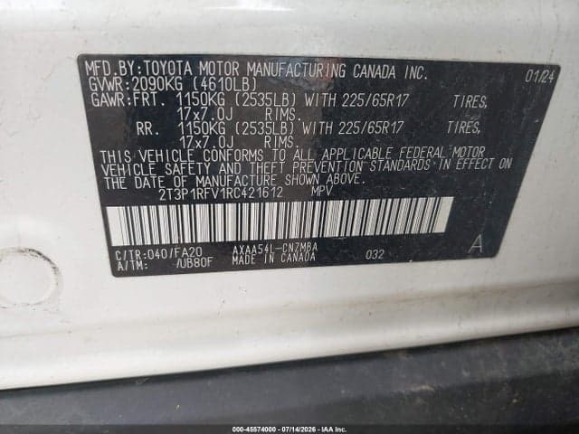 2024 TOYOTA RAV4 XLE 9