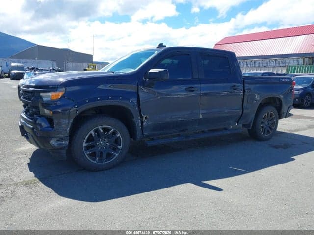 2022 CHEVROLET SILVERADO 1500 4WD SHORT BED CUSTOM 2